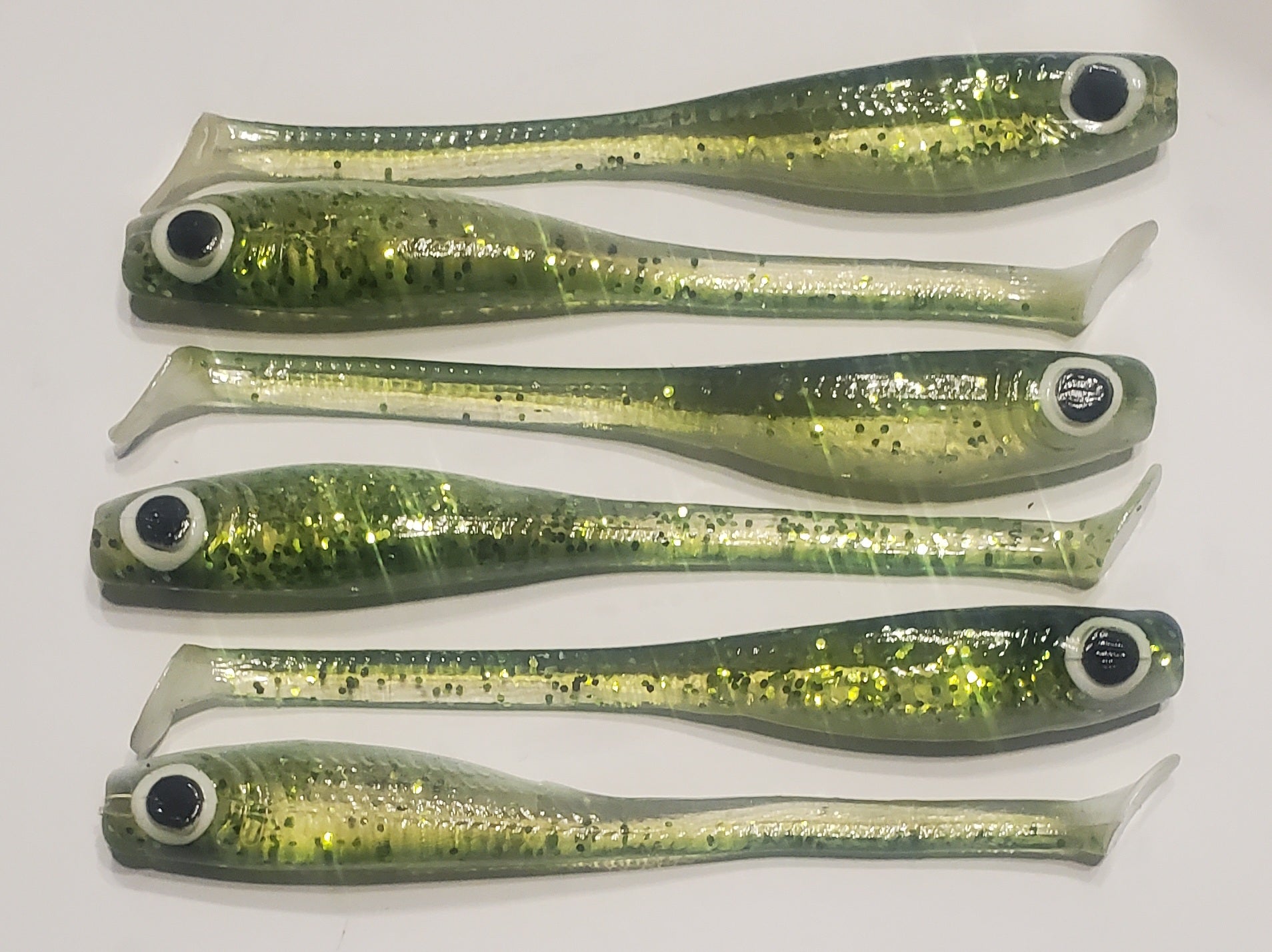 dsl fishing lures Custom DSL Super Model Trout Green